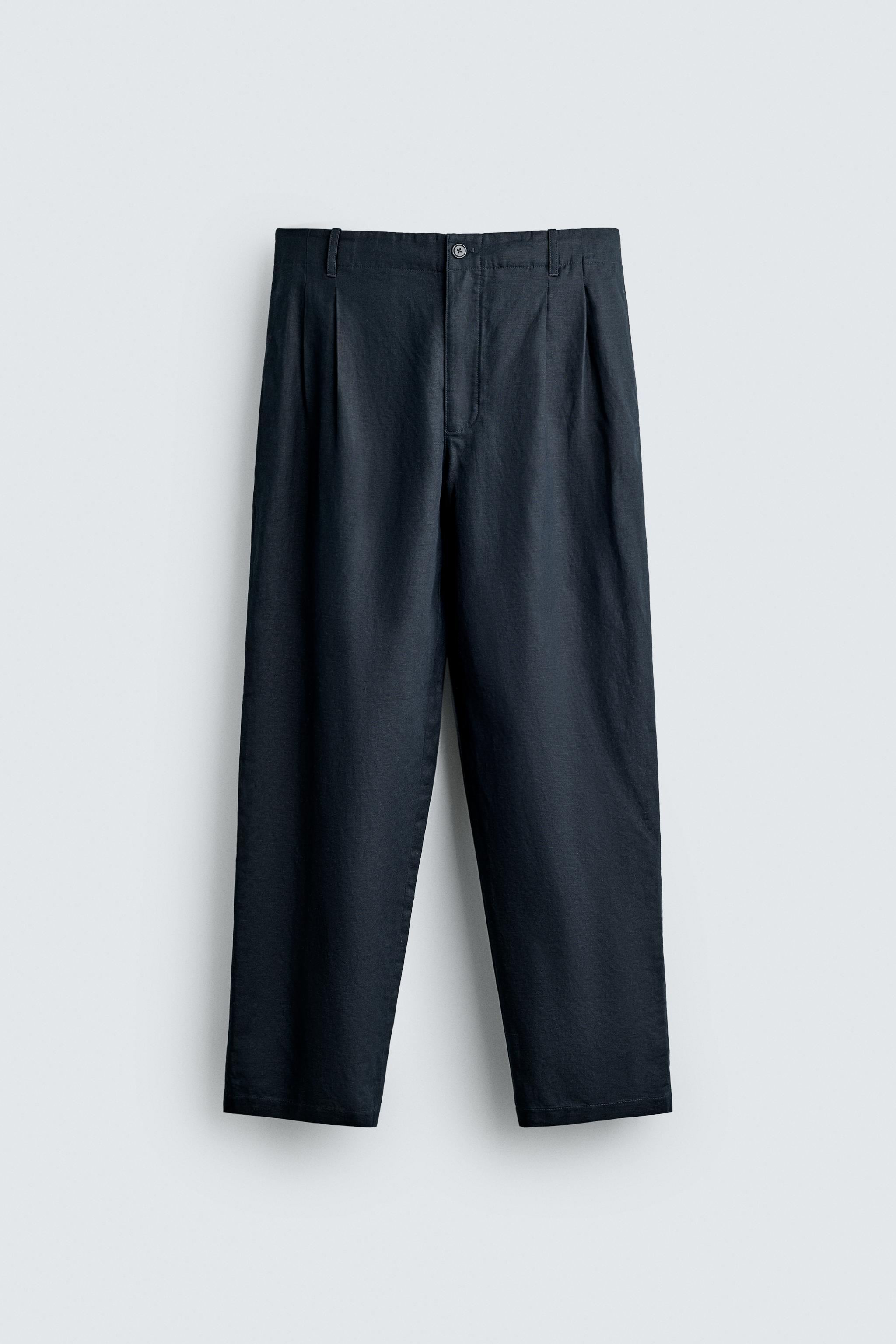PANTALON COUPE DÉCONTRACTÉE CHANVRE - COTON